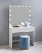 Туалетный столик с зеркалом белый — предпросмотр изображения 1