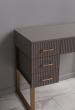 Маникюрный стол с ящиками серо - коричневый — предпросмотр изображения 3