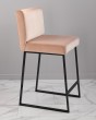 Барный стул визажиста кэмэл-черный — предпросмотр изображения 1